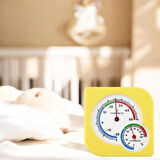 Analog Ev Ofis Çocuk Bebek Odası Nem Ölçerli Isı Termometresi Asılabilir