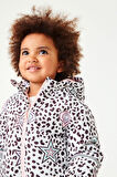 Next Baby Multi Pastel Leopard Suya Dayanıklı Tam Polar Astarlı Kar Tulumu