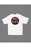 Müzik Grubu Arctic Monkeys Baskılı Unisex Oversize Tişört