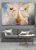 Kelebek Ve Sanat Kanvas Tablo 70 x 100 cm