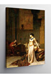 Kanvas Tablo Kleopatra Ve Sezar Jean-Leon Gerome, 50cm x 70cm