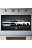 Kanvas Tablo Nissan Gtr Araba Koleksiyonu Dekoratif Kanvas Tablo 30 X 60