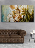 Lale Bahçesi Kanvas Tablo 60 x 120 cm