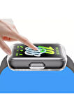 Samsung Galaxy Fit 3 ile Uyumlu Kasa Ve Ekran Koruyucu 360 Tam Koruma Silikon Kılıf