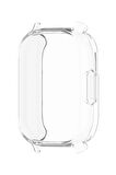Redmi Watch 5 Active ile Uyumlu Kasa Ve Ekran Koruyucu 360 Tam Koruma Silikon Kılıf