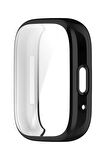 Redmi Watch 3 Lite ile Uyumlu Kasa Ve Ekran Koruyucu 360 Tam Koruma Silikon Kılıf