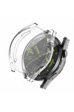 Huawei Watch Gt3 46mm ile Uyumlu Kasa Ve Ekran Koruyucu 360 Tam Koruma Silikon Kılıf