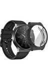 Huawei Watch Gt2 Pro ile Uyumlu Kasa Ve Ekran Koruyucu 360 Tam Koruma Silikon Kılıf