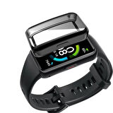 Huawei Band 6 ve Honor Band 6 ile Uyumlu Kasa Ve Ekran Koruyucu 360 Tam Koruma Silikon Kılıf