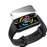 Huawei Band 6 ve Honor Band 6 ile Uyumlu Kasa Ve Ekran Koruyucu 360 Tam Koruma Silikon Kılıf