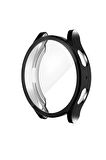 Samsung Galaxy Watch 5 40mm ile Uyumlu Kasa Ve Ekran Koruyucu 360 Tam Koruma Silikon Kılıf