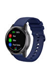 Samsung Galaxy Watch Active 2 40mm/44mm ile Uyumlu Kordon Jel Silikon Tokalı Kayış