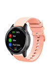 Samsung Galaxy Watch 4 5 6 FE 7 ile Uyumlu Kordon Jel Silikon Tokalı Kayış