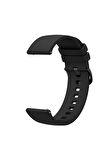 Samsung Galaxy Watch 4 5 6 FE 7 ile Uyumlu Kordon Jel Silikon Tokalı Kayış