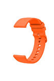 Haylou Watch LS02 ile Uyumlu Kordon Jel Silikon Tokalı Kayış