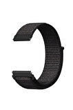 Xiaomi Watch S1 S1 PRO S1 ACTİVE S2 S3 ile Uyumlu Kordon Kumaş Desenli Cırt Cırtlı Spor Kayış