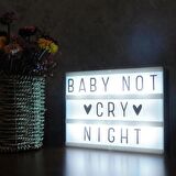 A5 Işıklı Harfli Dekoratif Led Pano Lightbox