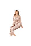 5692kadın Saten Pijama Takım