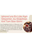 Apple Iphone 13 ve 14 Uyumlu 3 Boyutlu İnce Doğaltaşlı Lüx Telefon Kılıfı