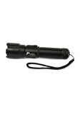 PeakStar Ps-1600 Süper Parlak Led Zoomlu 5 Mod Su Geçirmez Profesyonel Kamp Bekçi Avcı Feneri