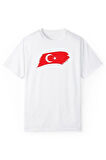 Türk Bayrağı Baskılı Tişört