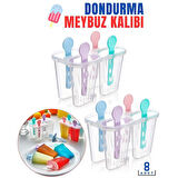 Dondurma Meybuz Kalıbı 8 Adet Bovezzo Design