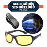 Gece Sürüş ve Sis Gözlüğü + Gözlük Tutucu Hediyeli