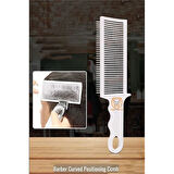 Kuaför Berber Kavisli Kontur Kesim Yardmcı Tarak