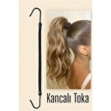 Kancalı At Kuyruğu Lastik Toka 1 ADET