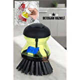 BX Bulaşık Fırçası Deterjan Hazneli