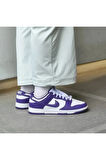 DUNK LOW Championship Purple Parlak Mor Özel Seri Spor Ayakkabı
