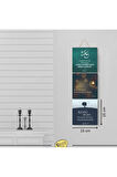 Ahşap Katlanabilir 3Lü Tablo - Tbl0066