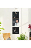 Ahşap Katlanabilir 3Lü Tablo - Tbl0069