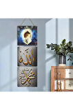 Ahşap Katlanabilir 3Lü Tablo - Tbl0082