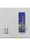 Ahşap Katlanabilir 3Lü Tablo - Tbl0087