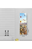Ahşap Katlanabilir 3Lü Tablo - Tbl0106