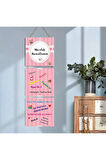 Ahşap Katlanabilir 3Lü Tablo - Tbl0124