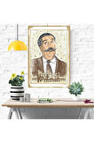 Ahşap Retro Mdf Poster , Komik Sözler , Duvar Yazıları , Manzara ,  Tarih , Edebiyat - Tbl0144