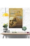 Ahşap Retro Mdf Poster , Komik Sözler , Duvar Yazıları , Manzara ,  Tarih , Edebiyat - Tbl0168