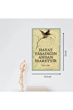 Ahşap Retro Mdf Poster , Komik Sözler , Duvar Yazıları , Manzara ,  Tarih , Edebiyat - Tbl0171