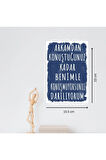 Ahşap Retro Mdf Poster , Komik Sözler , Duvar Yazıları , Manzara ,  Tarih , Edebiyat - Tbl0294