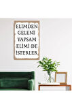 Ahşap Retro Mdf Poster , Komik Sözler , Duvar Yazıları , Manzara ,  Tarih , Edebiyat - Tbl0295