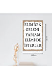 Ahşap Retro Mdf Poster , Komik Sözler , Duvar Yazıları , Manzara ,  Tarih , Edebiyat - Tbl0295