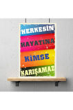 Ahşap Retro Mdf Poster , Komik Sözler , Duvar Yazıları , Manzara ,  Tarih , Edebiyat - Tbl0330