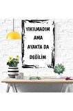 Ahşap Retro Mdf Poster , Komik Sözler , Duvar Yazıları , Manzara ,  Tarih , Edebiyat - Tbl0335