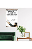 Ahşap Retro Mdf Poster , Komik Sözler , Duvar Yazıları , Manzara ,  Tarih , Edebiyat - Tbl0339