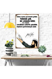 Ahşap Retro Mdf Poster , Komik Sözler , Duvar Yazıları , Manzara ,  Tarih , Edebiyat - Tbl0339
