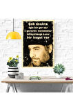 Ahşap Retro Mdf Poster , Komik Sözler , Duvar Yazıları , Manzara ,  Tarih , Edebiyat - Tbl0348