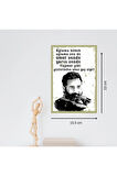 Ahşap Retro Mdf Poster , Komik Sözler , Duvar Yazıları , Manzara ,  Tarih , Edebiyat - Tbl0360