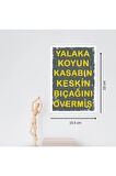 Ahşap Retro Mdf Poster , Komik Sözler , Duvar Yazıları , Manzara ,  Tarih , Edebiyat - Tbl0365